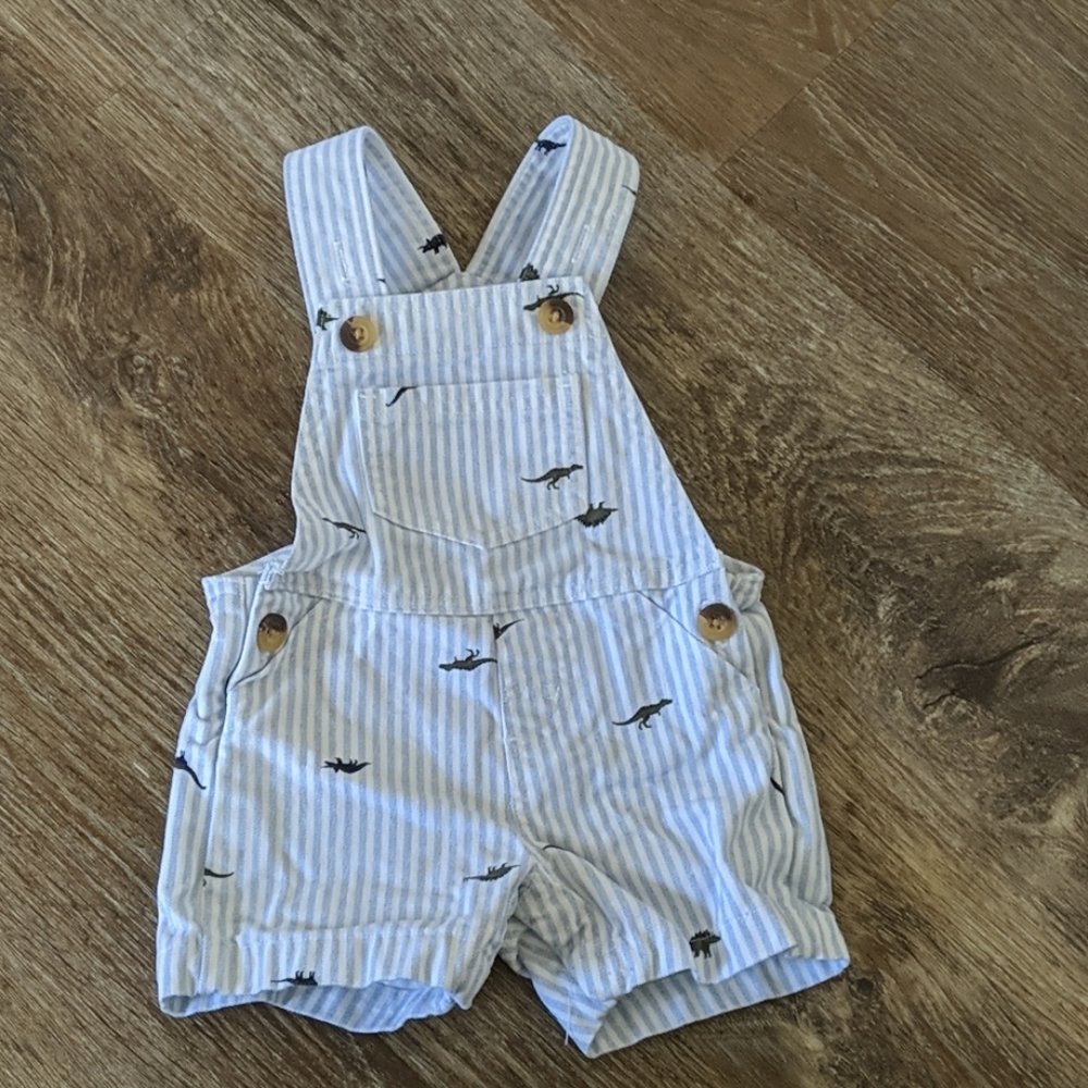 Old navy dino overalls